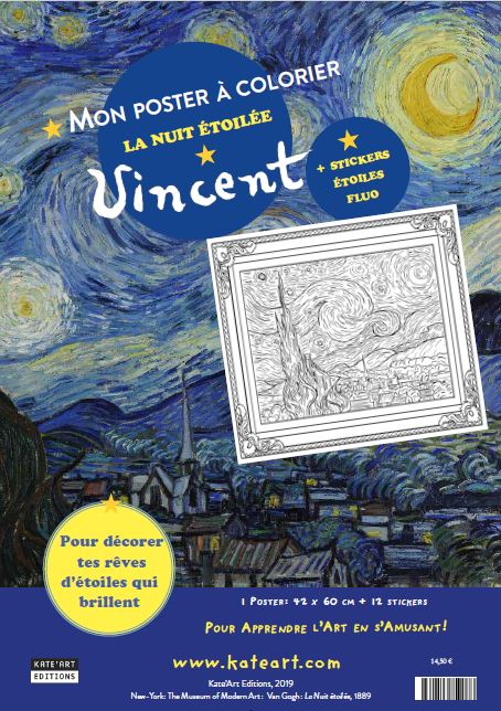 Poster Van Gogh La nuit étoilée