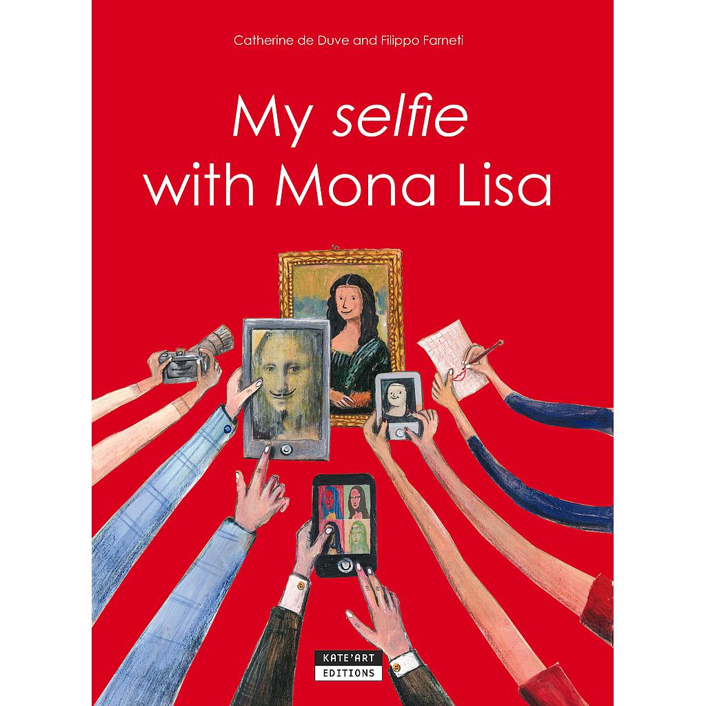 My selfie with Mona Lisa